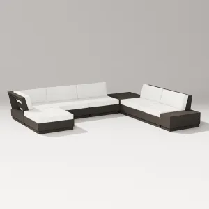 Elevate 8-Piece Corner Sectionaloutdoor patio dining furniture set