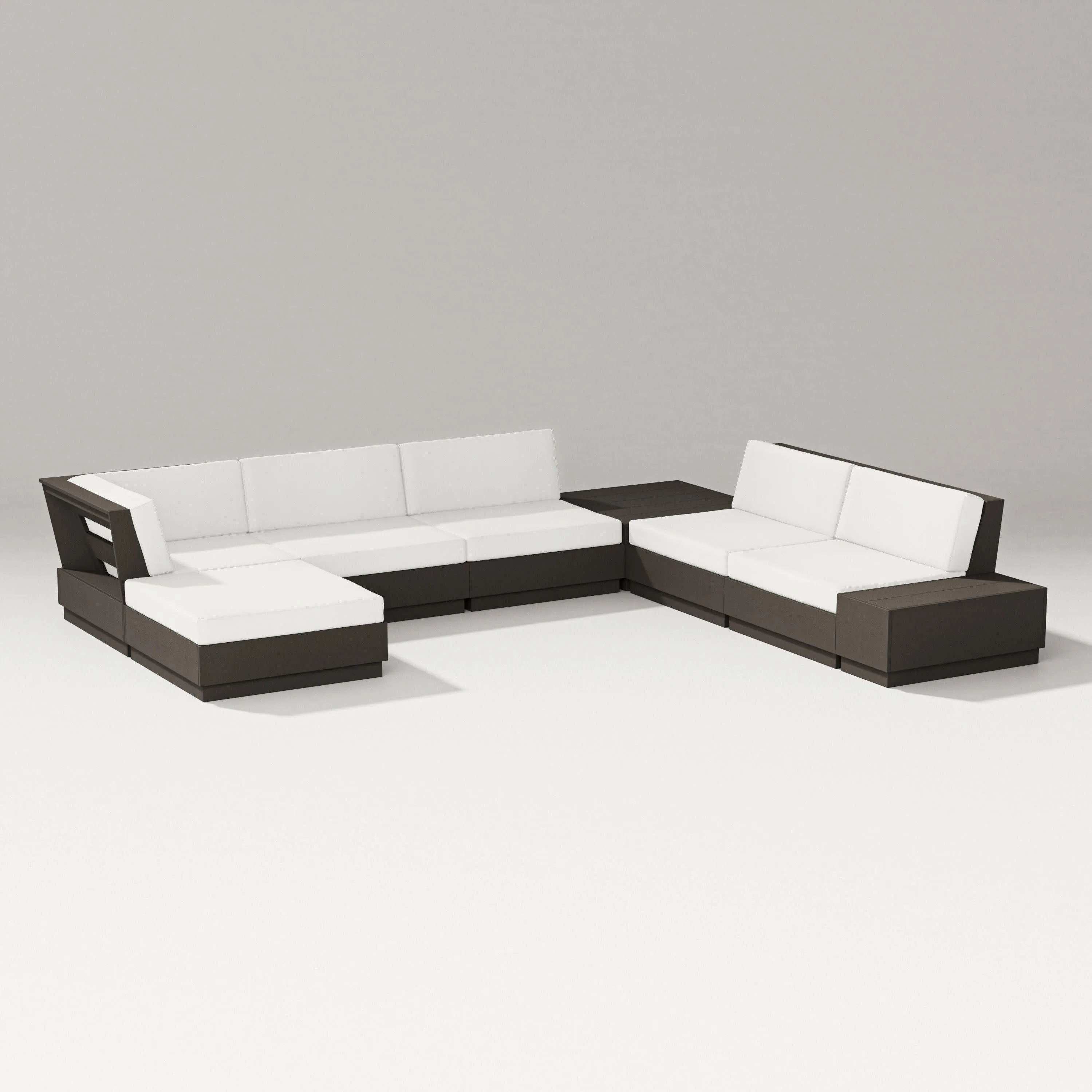 Elevate 8-Piece Corner Sectionaloutdoor patio dining furniture set
