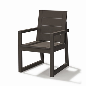Click Outdoor Dining Chair w/ Armrestsoutdoor patio dining furniture set