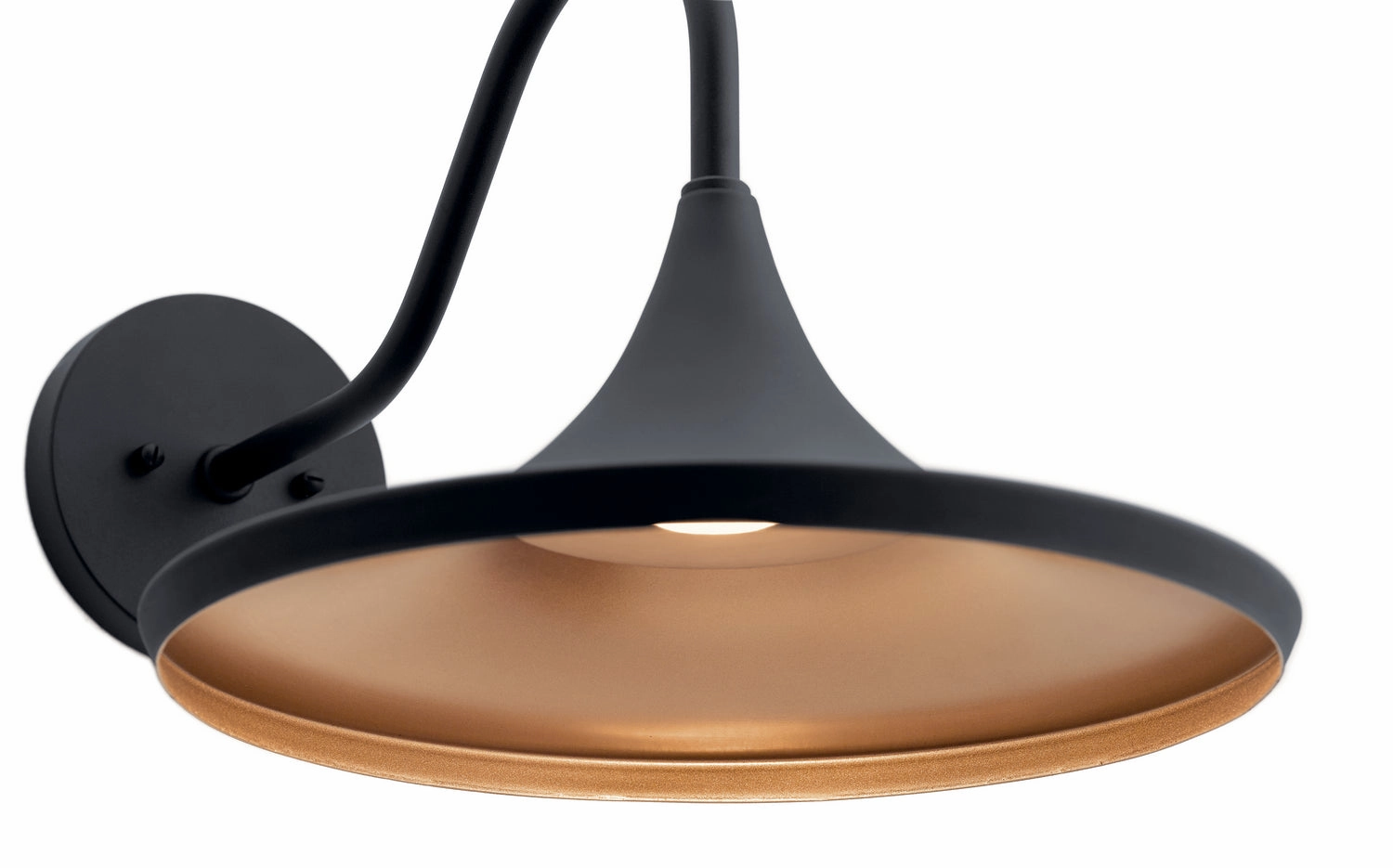 Elias LED Outdoor Wall Mount Textured Black