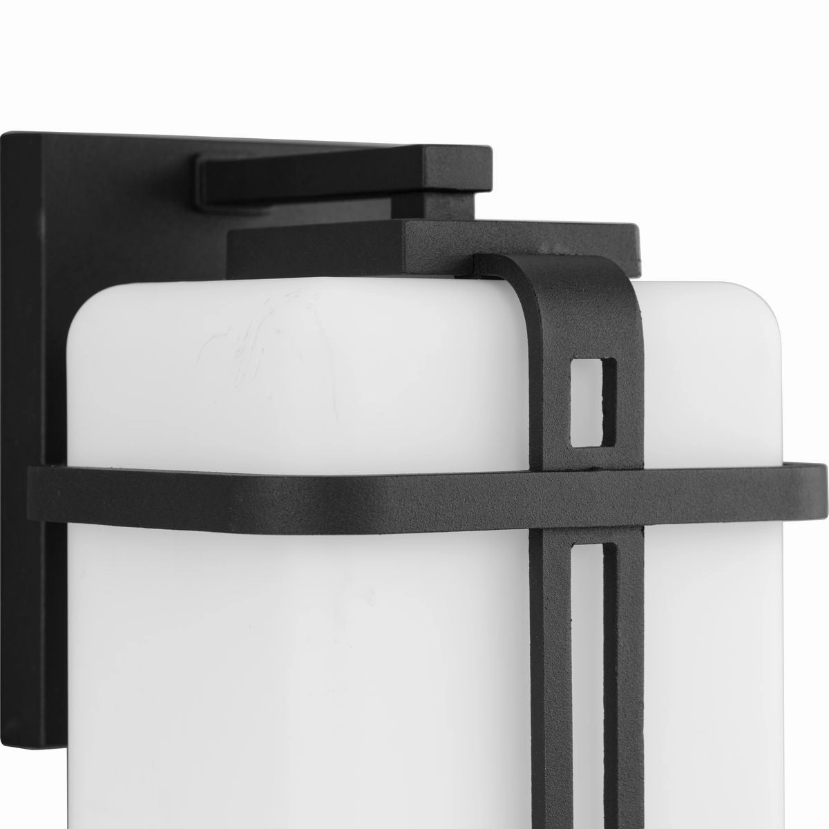 Ellery One Light Outdoor Wall Lantern Black
