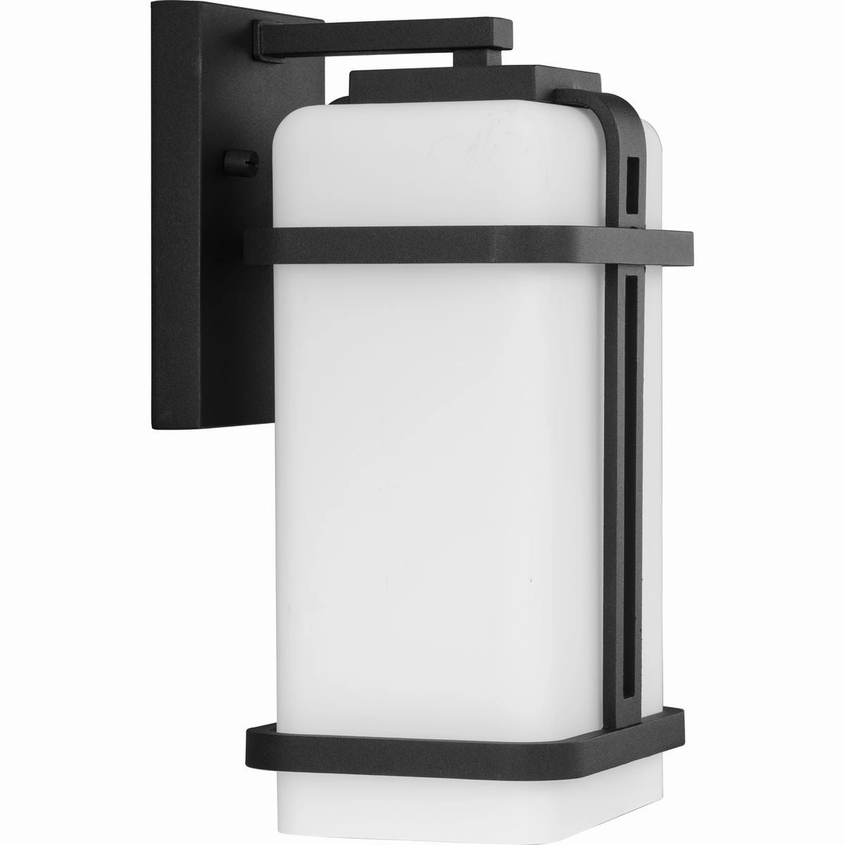 Ellery One Light Outdoor Wall Lantern Black