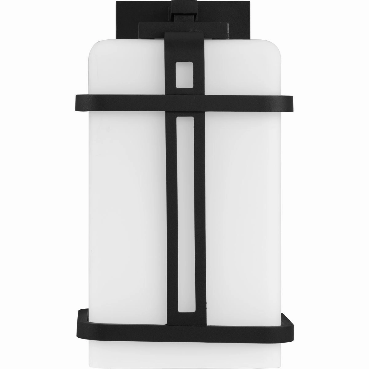 Ellery One Light Outdoor Wall Lantern Black