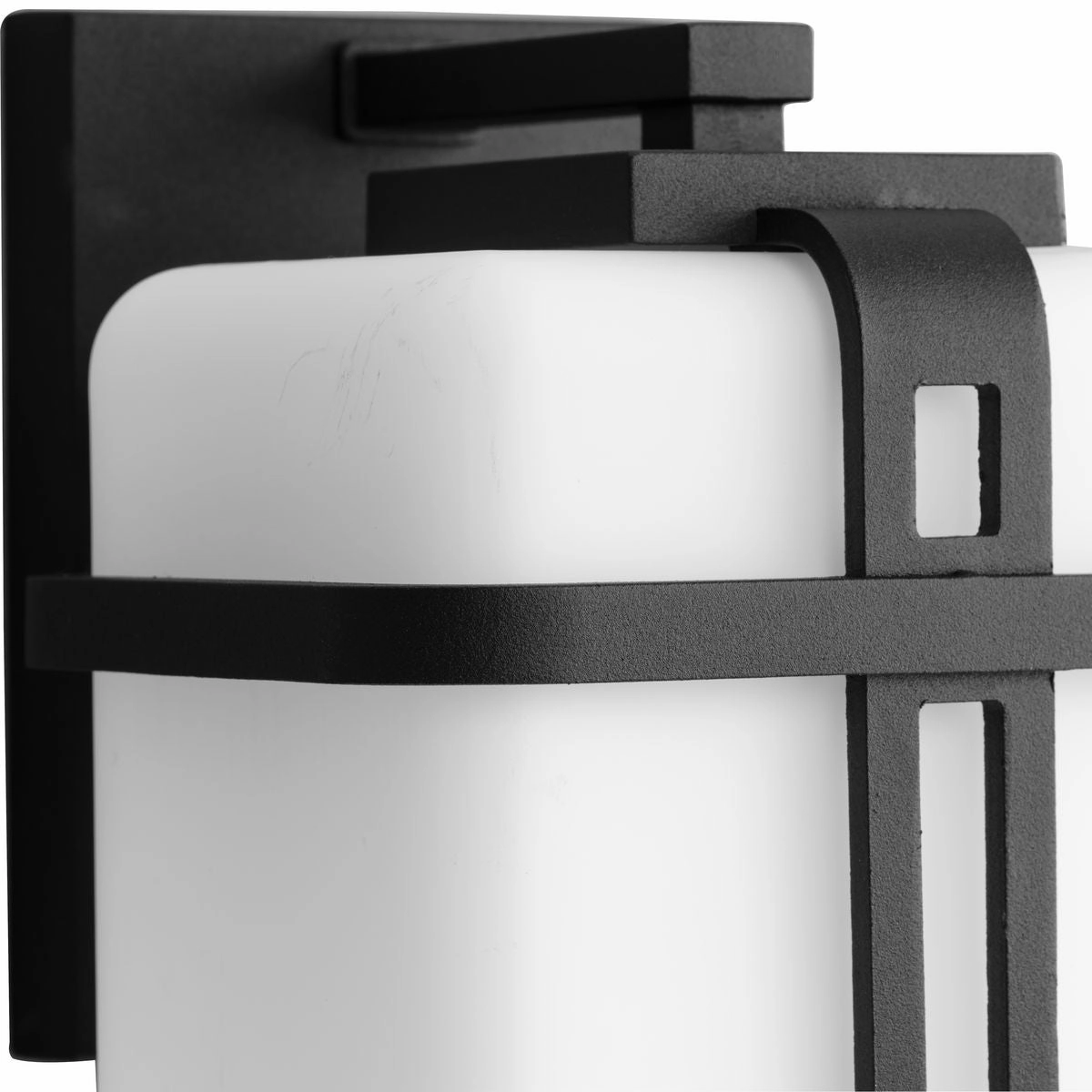 Ellery One Light Outdoor Wall Lantern Black