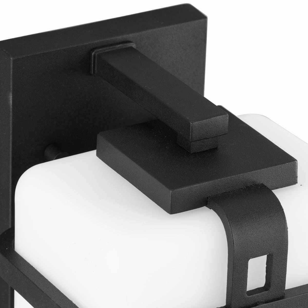 Ellery One Light Outdoor Wall Lantern Black