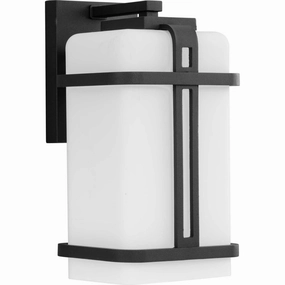Ellery One Light Outdoor Wall Lantern BlackOutdoor wall sconces with motion sensor