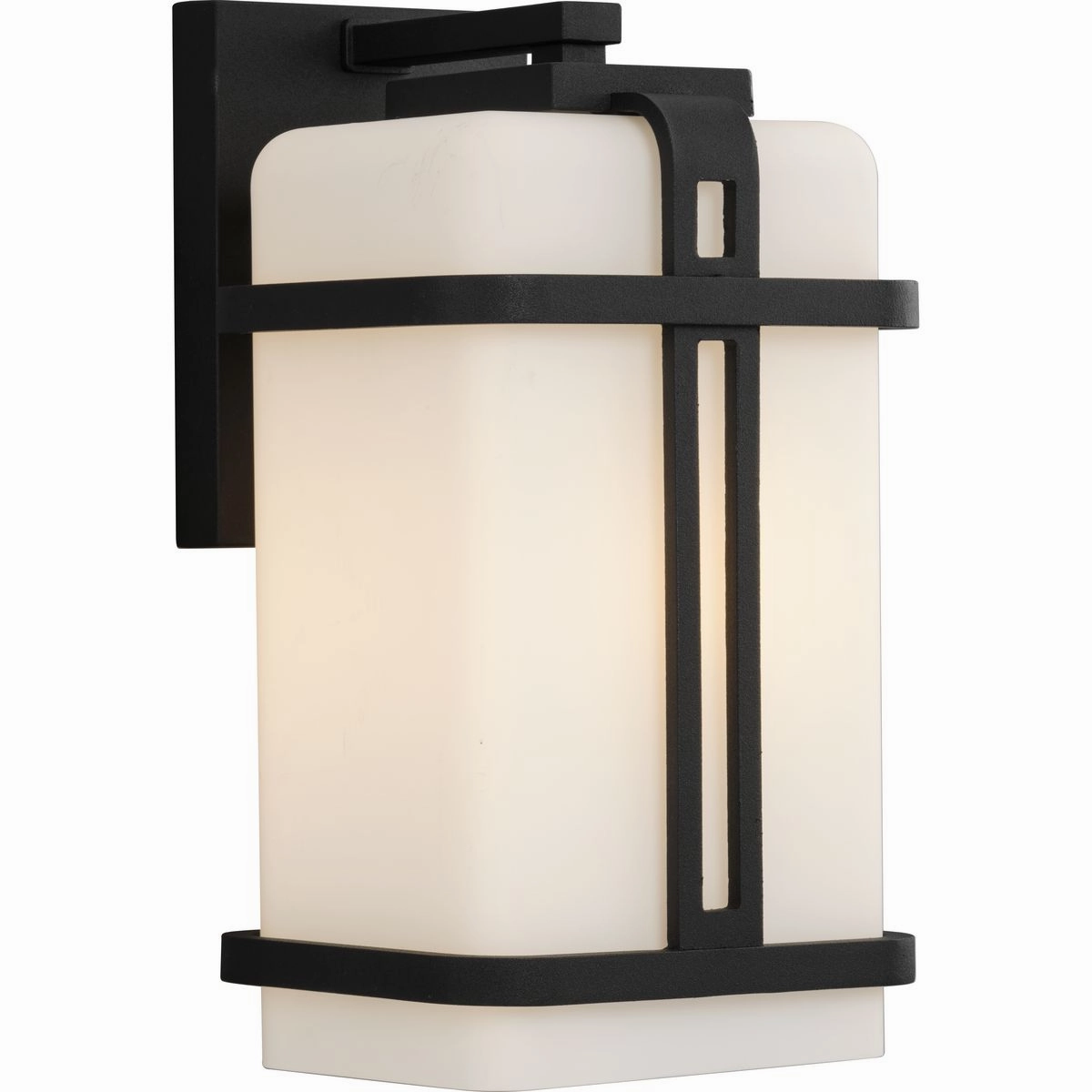 Ellery One Light Outdoor Wall Lantern Black