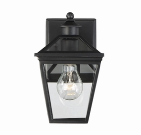 Ellijay One Light Wall Mount BlackOutdoor wall sconces with motion sensor