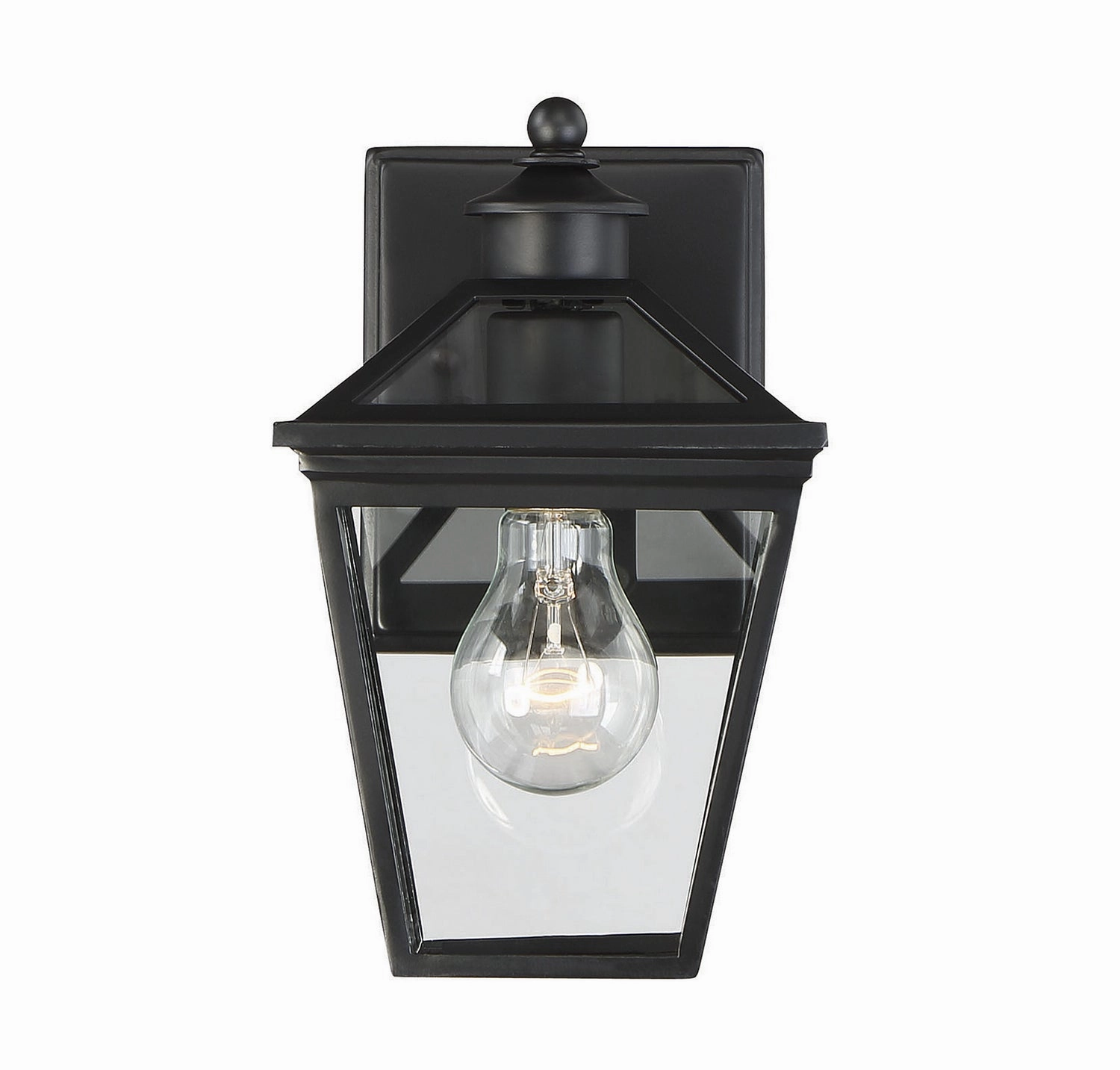 Ellijay One Light Wall Mount BlackOutdoor wall sconces with motion sensor