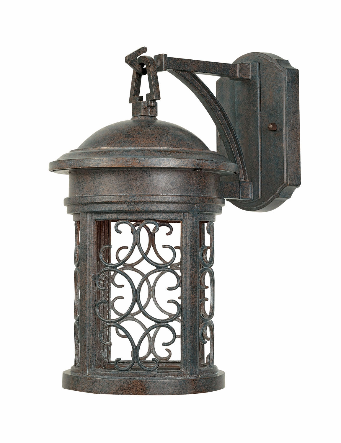Ellington One Light Wall Lantern Mediterranean PatinaOutdoor wall sconces with motion sensor