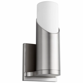 Ellipse LED Wall Sconce Satin NickelOutdoor wall sconces with motion sensor