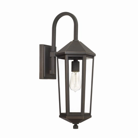 Ellsworth One Light Outdoor Wall Lantern Oiled BronzeOutdoor wall sconces with motion sensor
