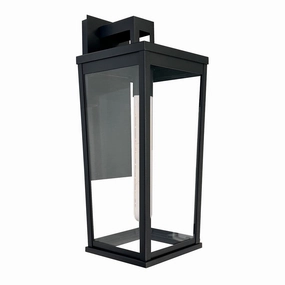 Elmgrove One Light Outdoor Wall Mount BlackOutdoor wall sconces with motion sensor