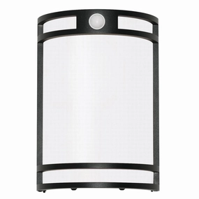 Elston LED Outdoor Wall Sconce BlackOutdoor wall sconces with motion sensor