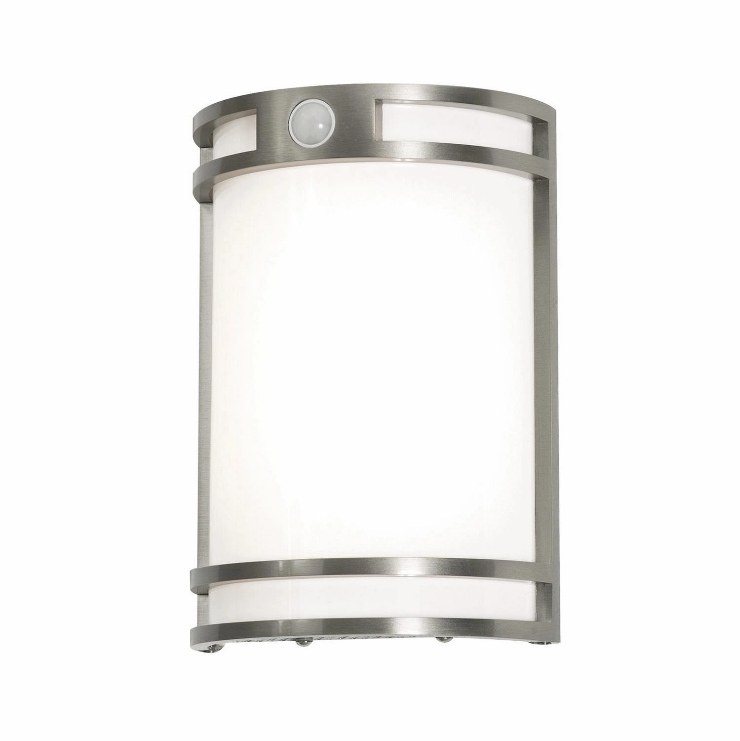 Elston LED Outdoor Wall Sconce Brushed AluminumOutdoor wall sconces with motion sensor
