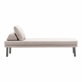 Emma Sunlounger 23661 - Aluminum BasePatio reclining sun chair