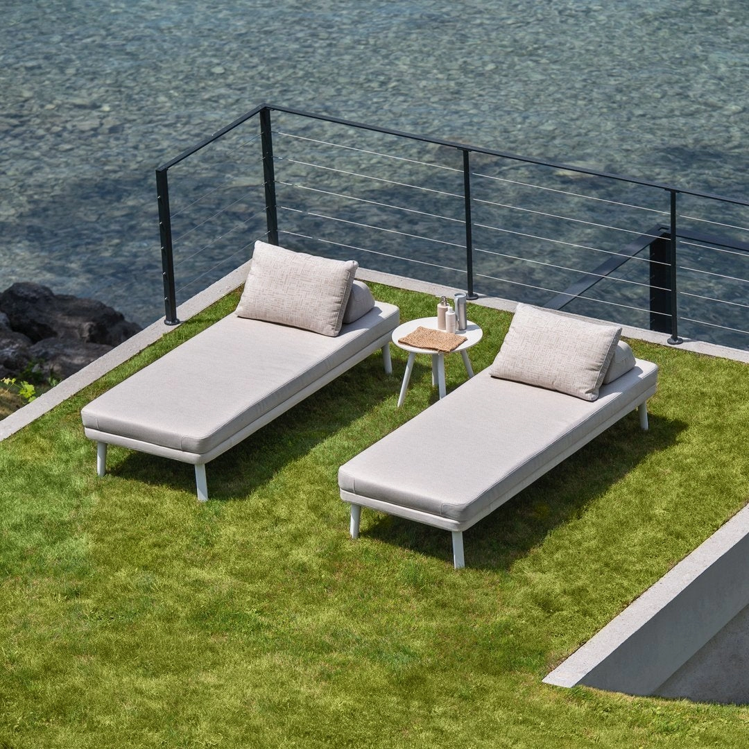 Emma Sunlounger 23661 - Aluminum Base