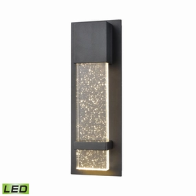 Emode LED Outdoor Wall Sconce Matte BlackOutdoor wall sconces with motion sensor