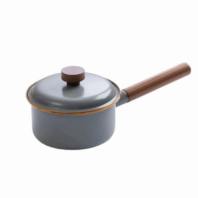 Enamel Saucepan heavy-duty garden utility cart with handle