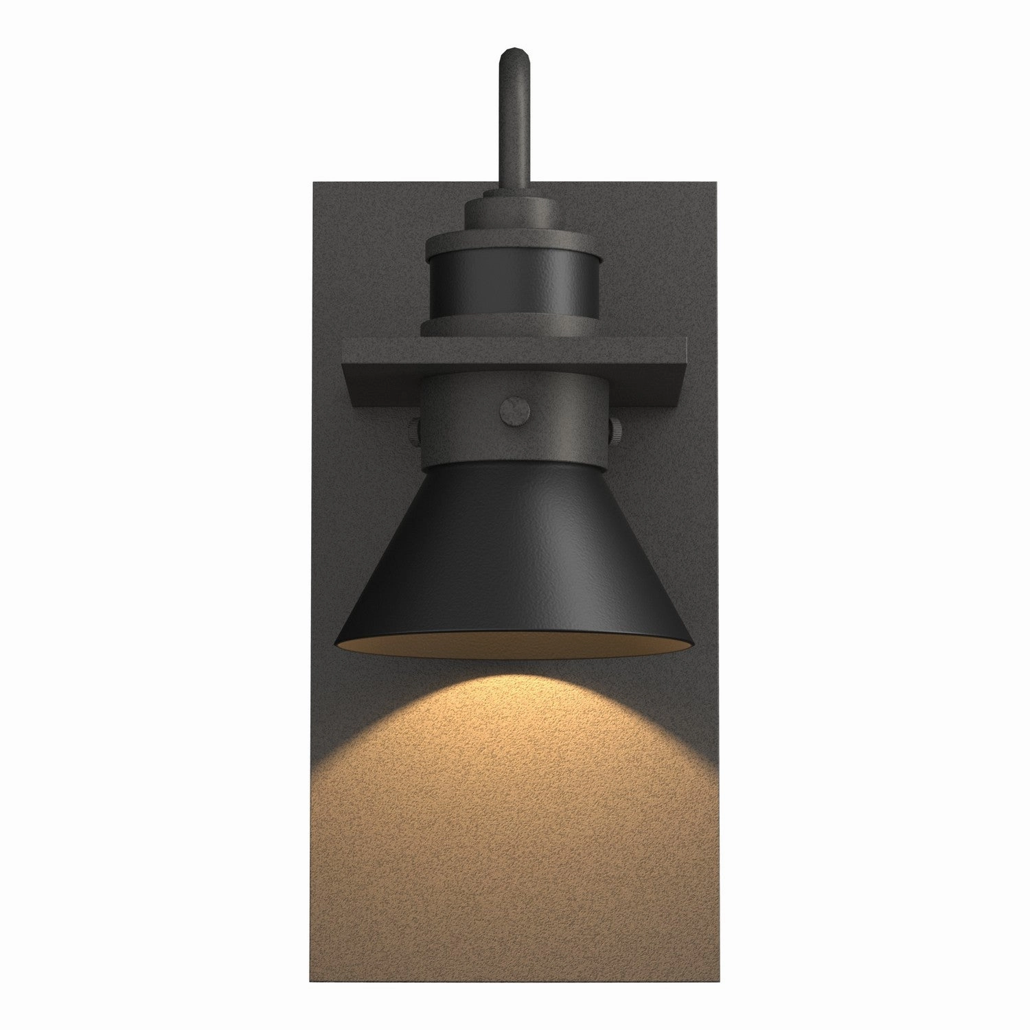 Erlenmeyer One Light Outdoor Wall Sconce Coastal Natural IronOutdoor wall sconces with motion sensor