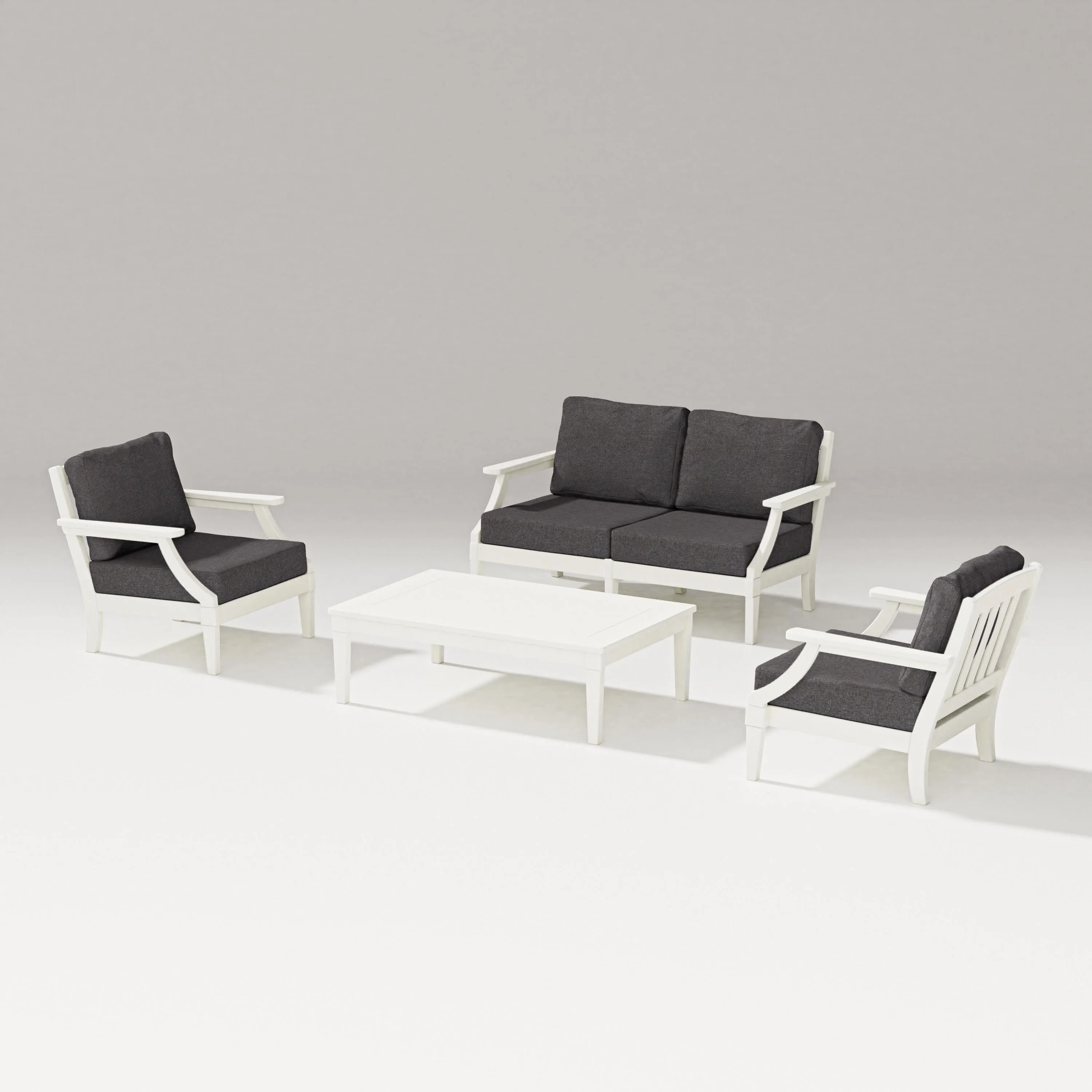 Estate Lounge 4-Piece Loveseat Set