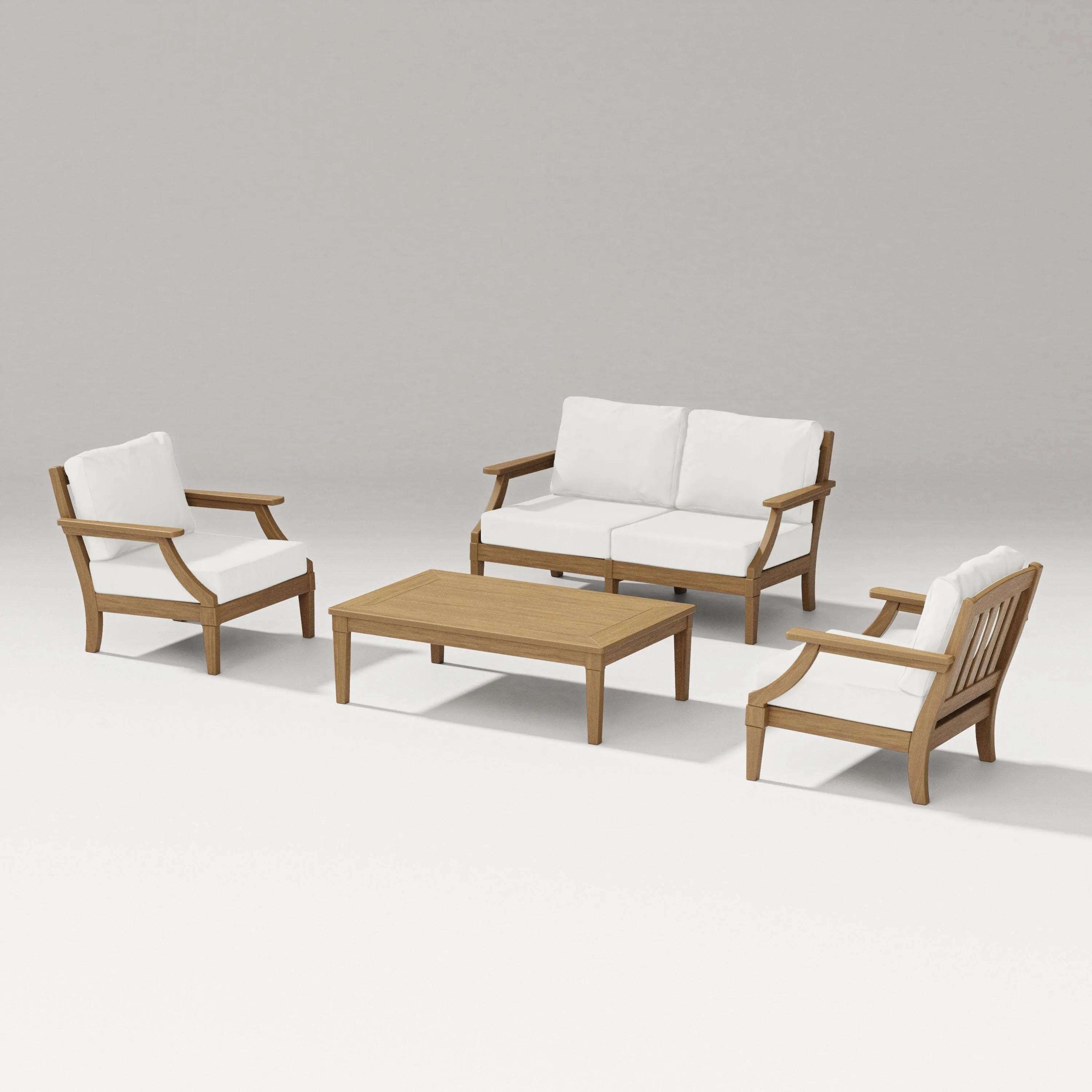 Estate Lounge 4-Piece Loveseat Set