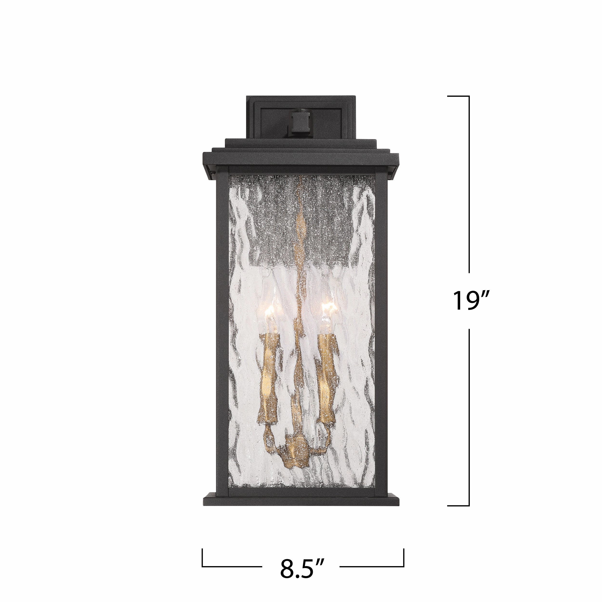 Estate 2-Light Outdoor Wall Sconce 19"