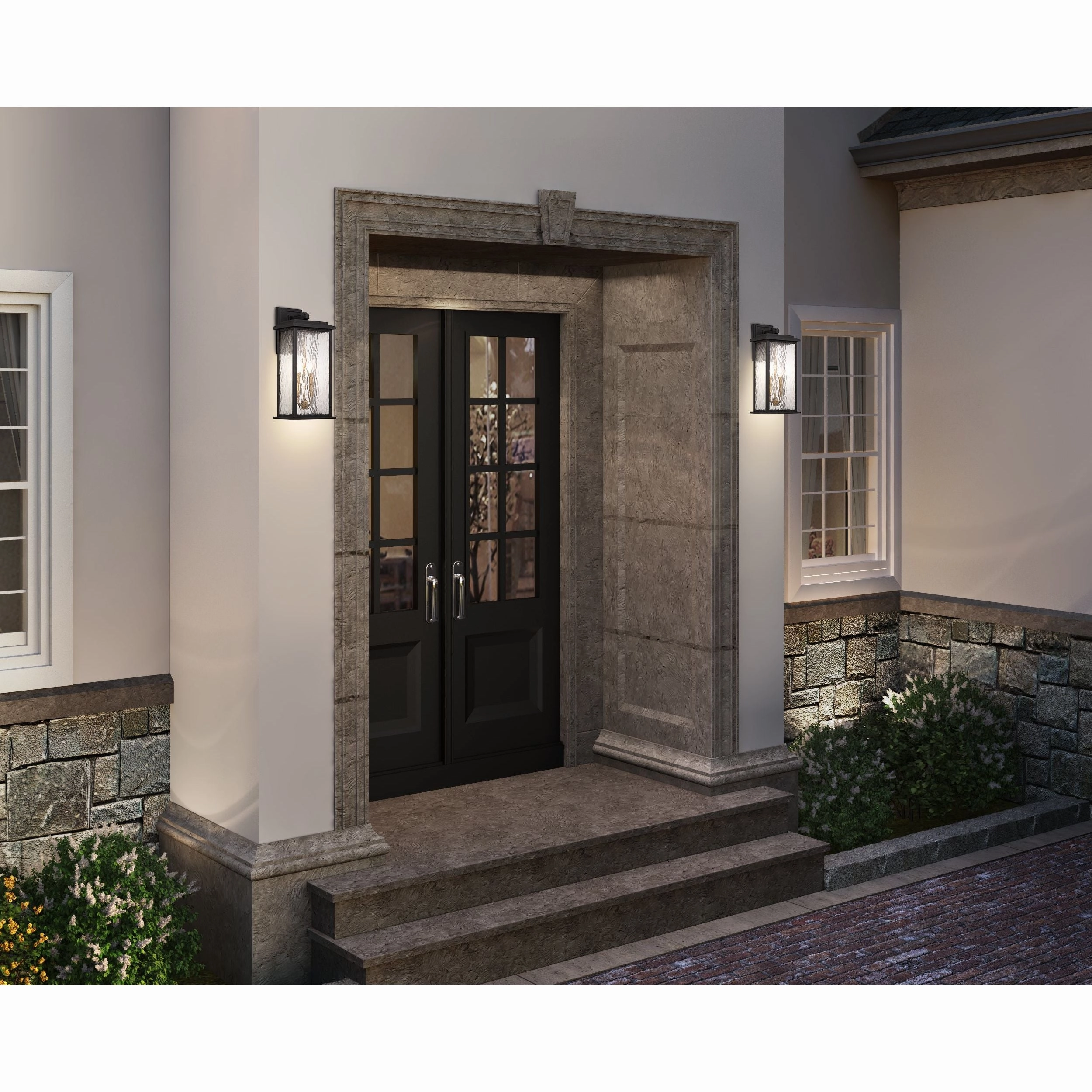 Estate 2-Light Outdoor Wall Sconce 19"