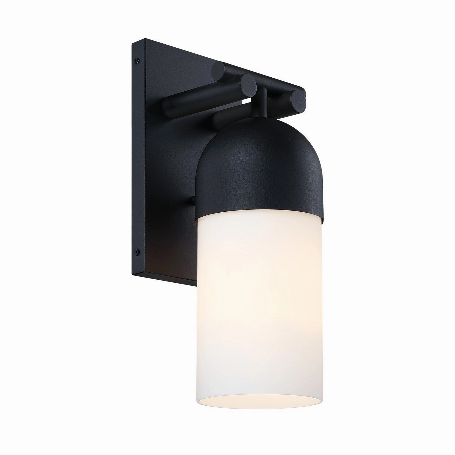 Ever Spring One Light Outdoor Wall Sconce Black