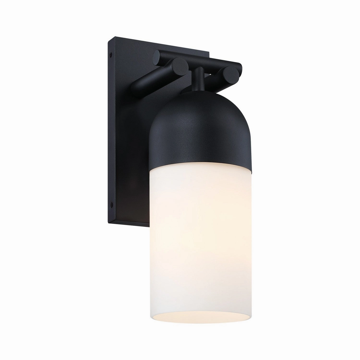 Ever Spring One Light Outdoor Wall Sconce Black