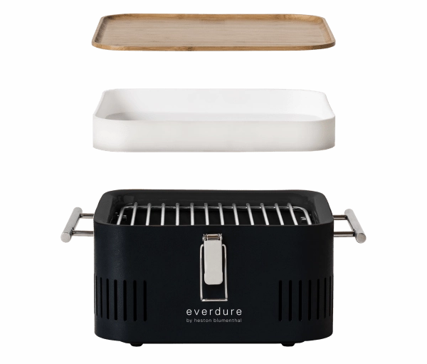 Everdure CUBE 17-Inch Portable Charcoal BBQ Grill - HBCUBE