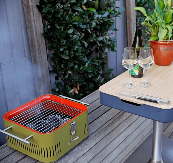 Everdure CUBE 17-Inch Portable Charcoal BBQ Grill - HBCUBE