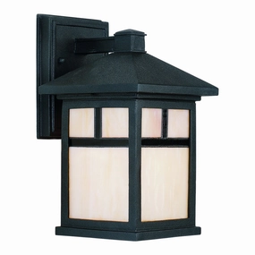 Exterior Black One Light Outdoor Lantern BlackOutdoor wall sconces with motion sensor