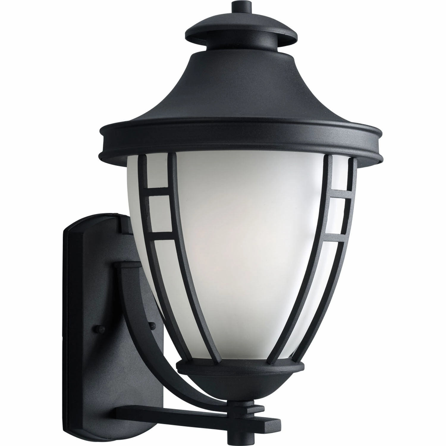Fairview One Light Wall Lantern Textured BlackOutdoor wall sconces with motion sensor