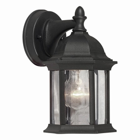 Family Number 31 One Light Outdoor Lantern BlackOutdoor wall sconces with motion sensor