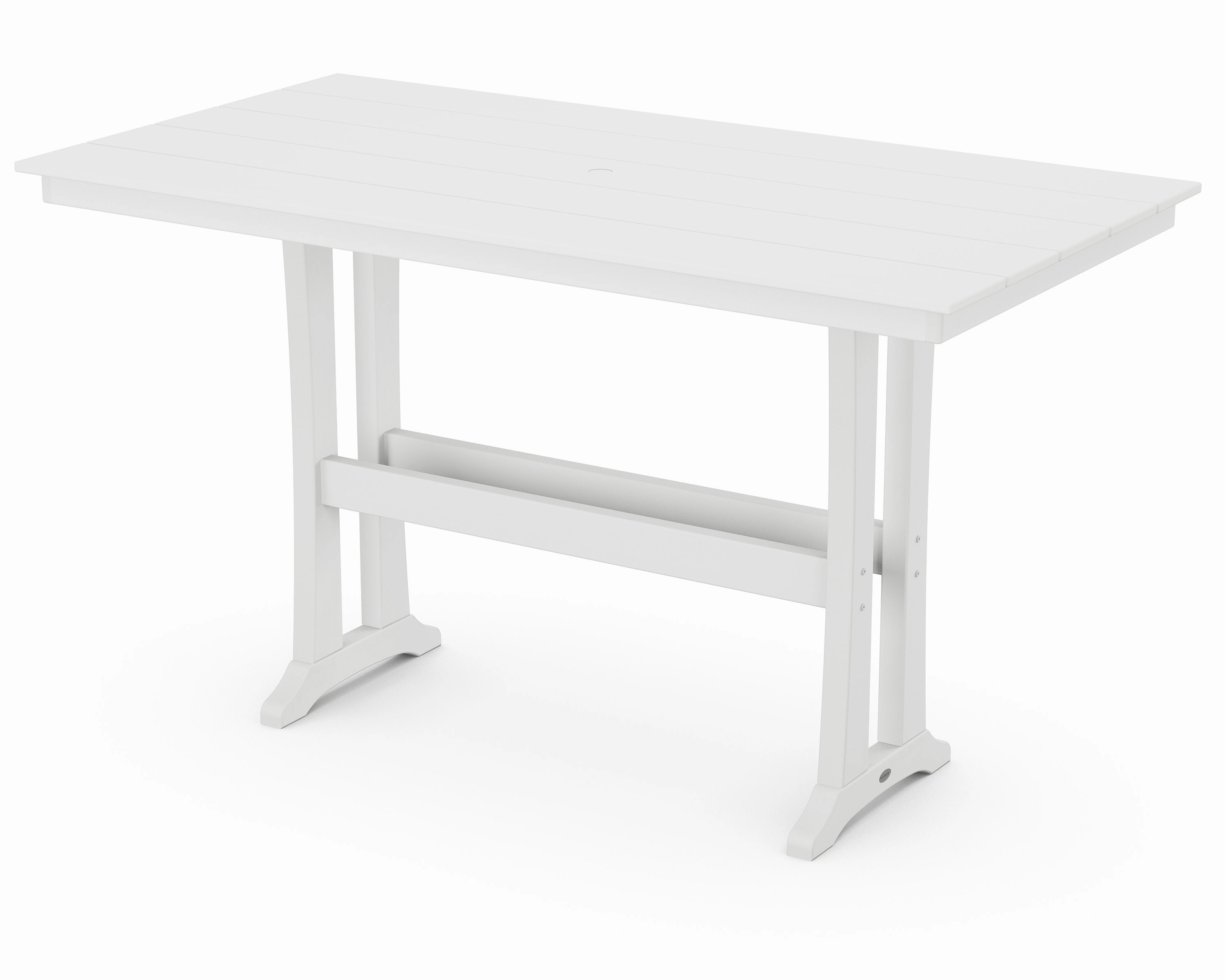 Farmhouse Trestle 37" x 72" Bar Table