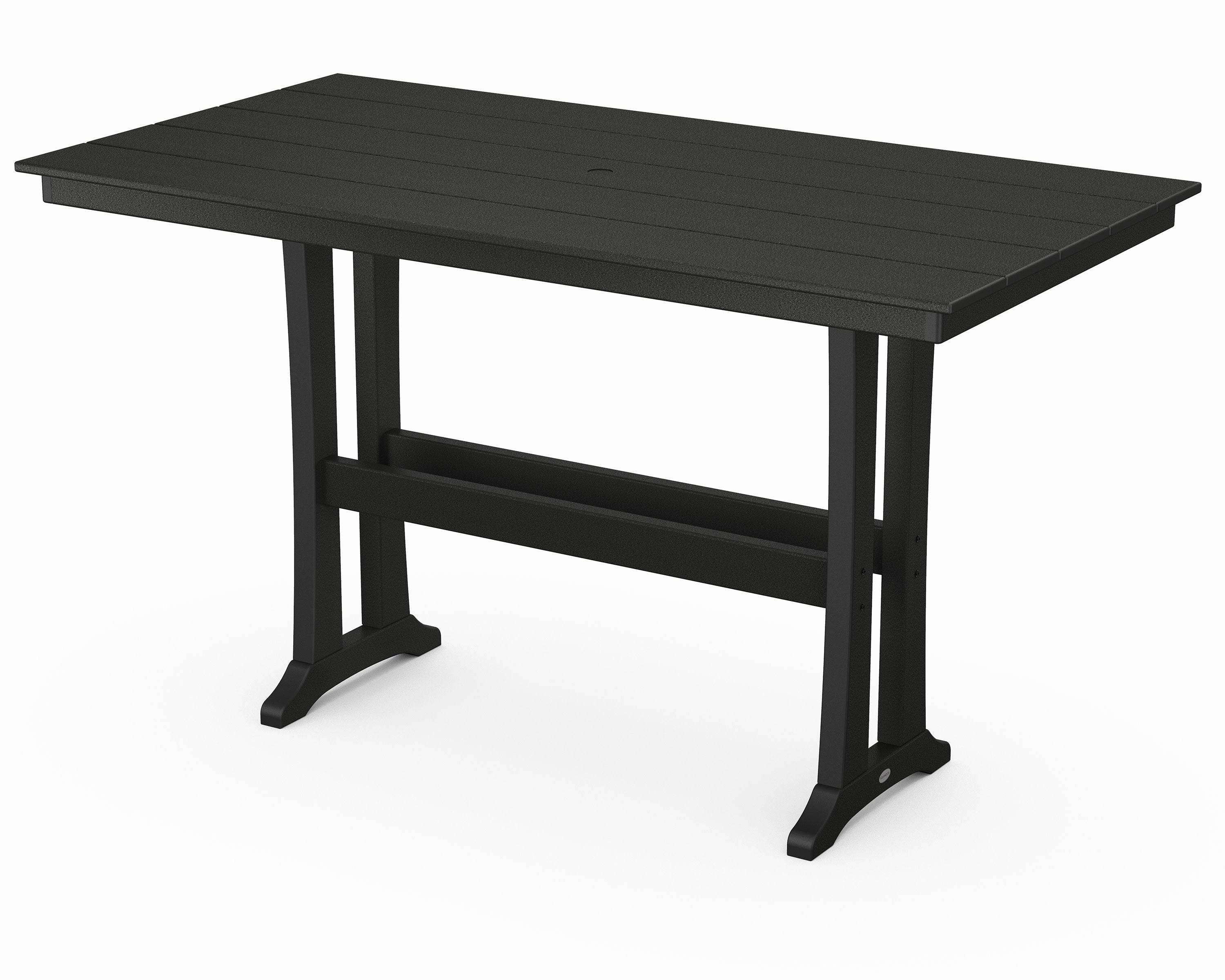 Farmhouse Trestle 37" x 72" Bar Table