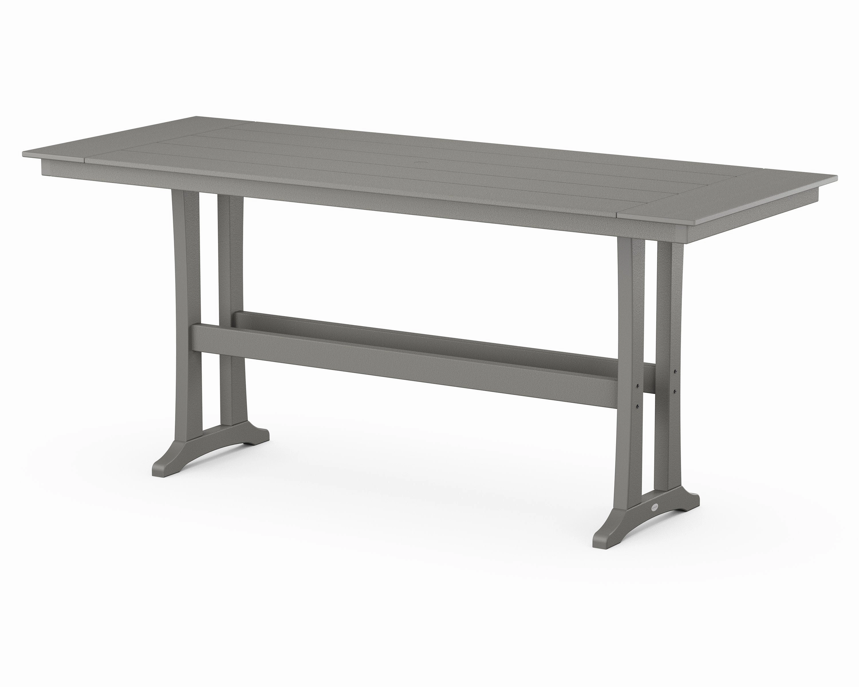 Farmhouse Trestle 38" x 96" Bar Tableoutdoor patio furniture set