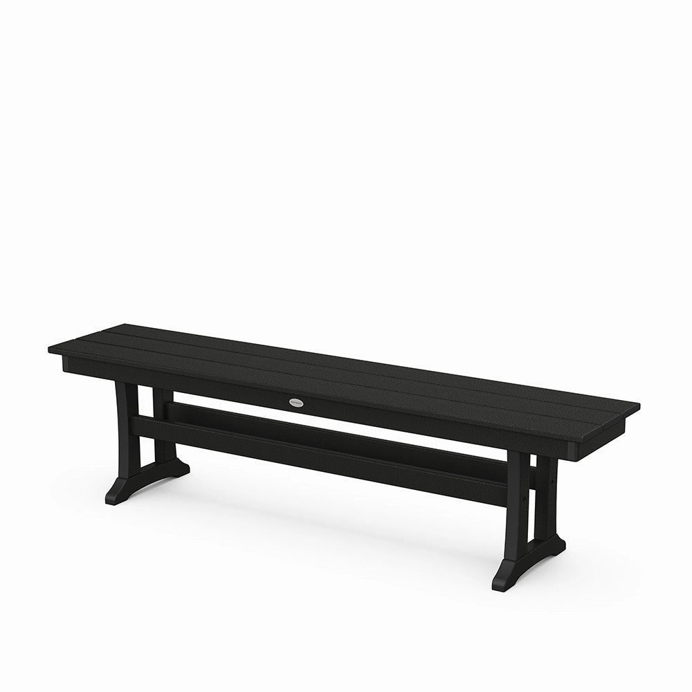 Farmhouse Trestle 65" Bench
