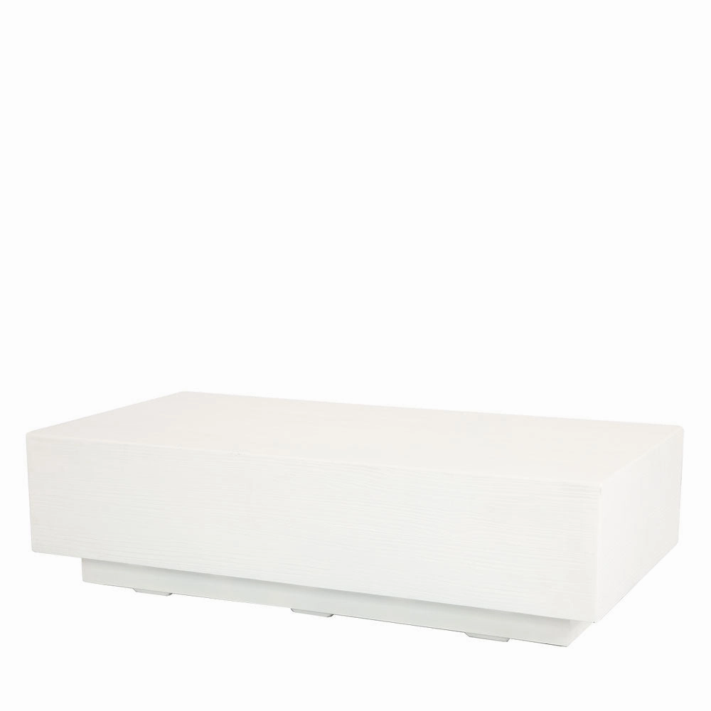 Faux Bois 60" x 30" Coffee Tableoutdoor coffee table for patio or lounge