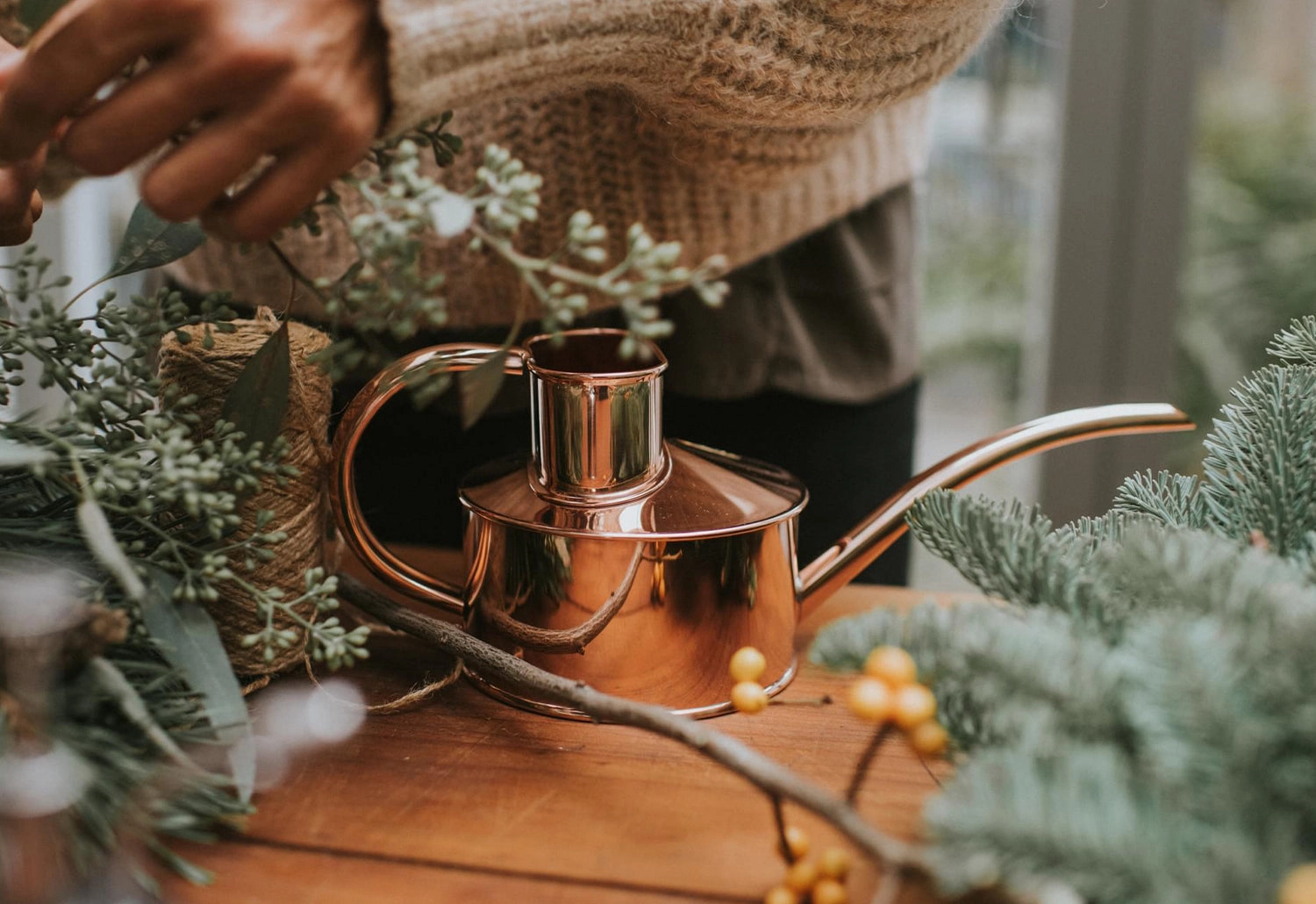 Fazeley Flow Copper Watering Can
