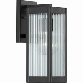Felton One Light Wall Lantern BlackOutdoor wall sconces with motion sensor