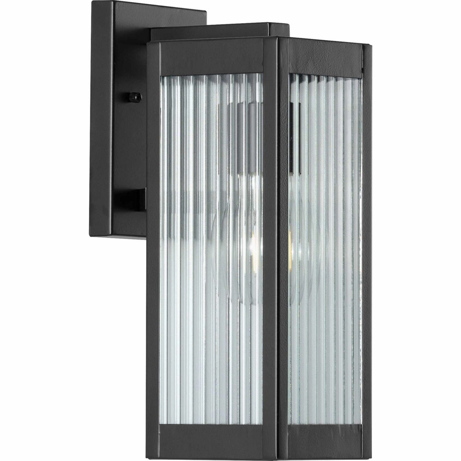 Felton One Light Wall Lantern BlackOutdoor wall sconces with motion sensor