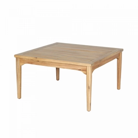 Fernlow Outdoor Square Coffee Table - Naturaloutdoor patio furniture set