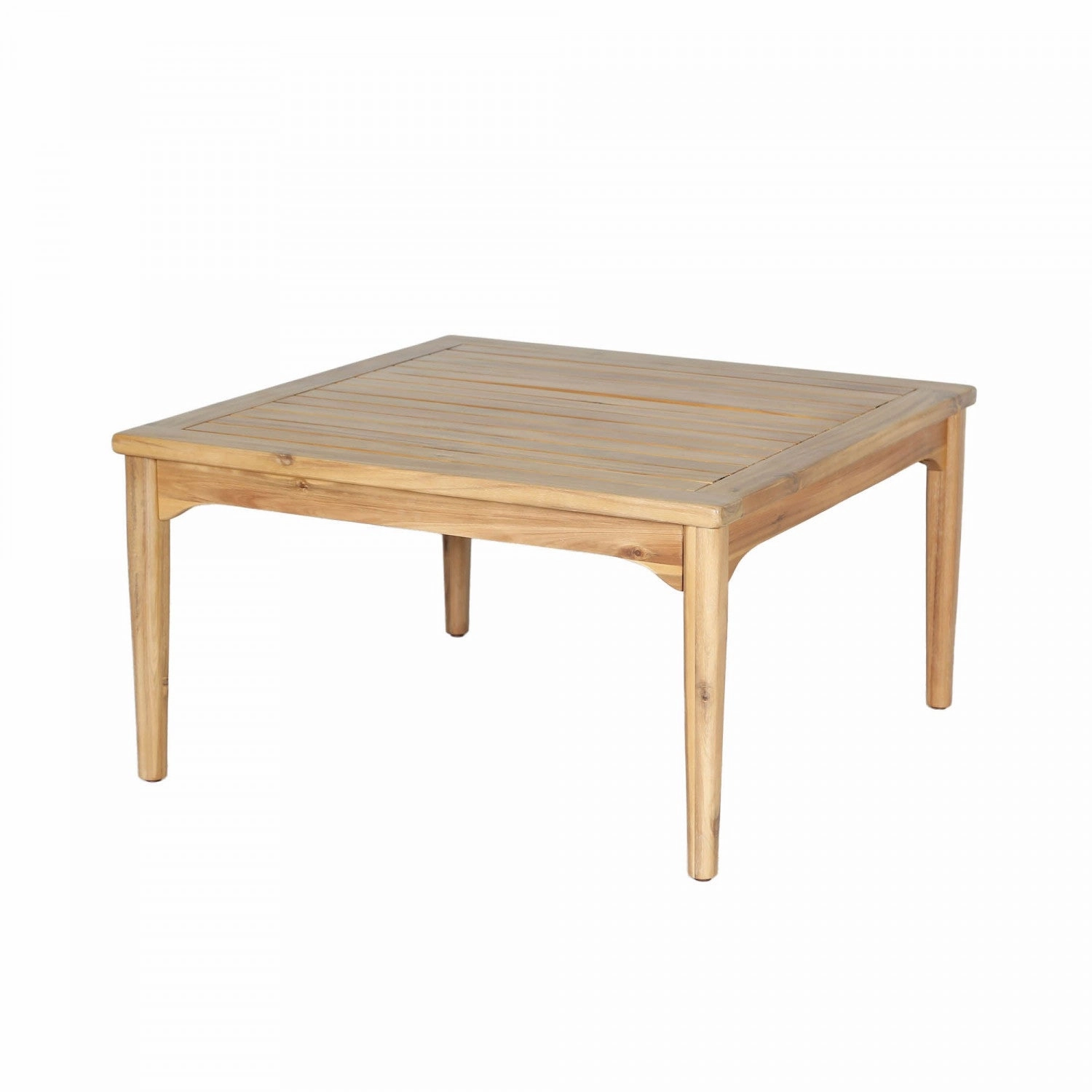 Fernlow Outdoor Square Coffee Table - Naturaloutdoor patio furniture set