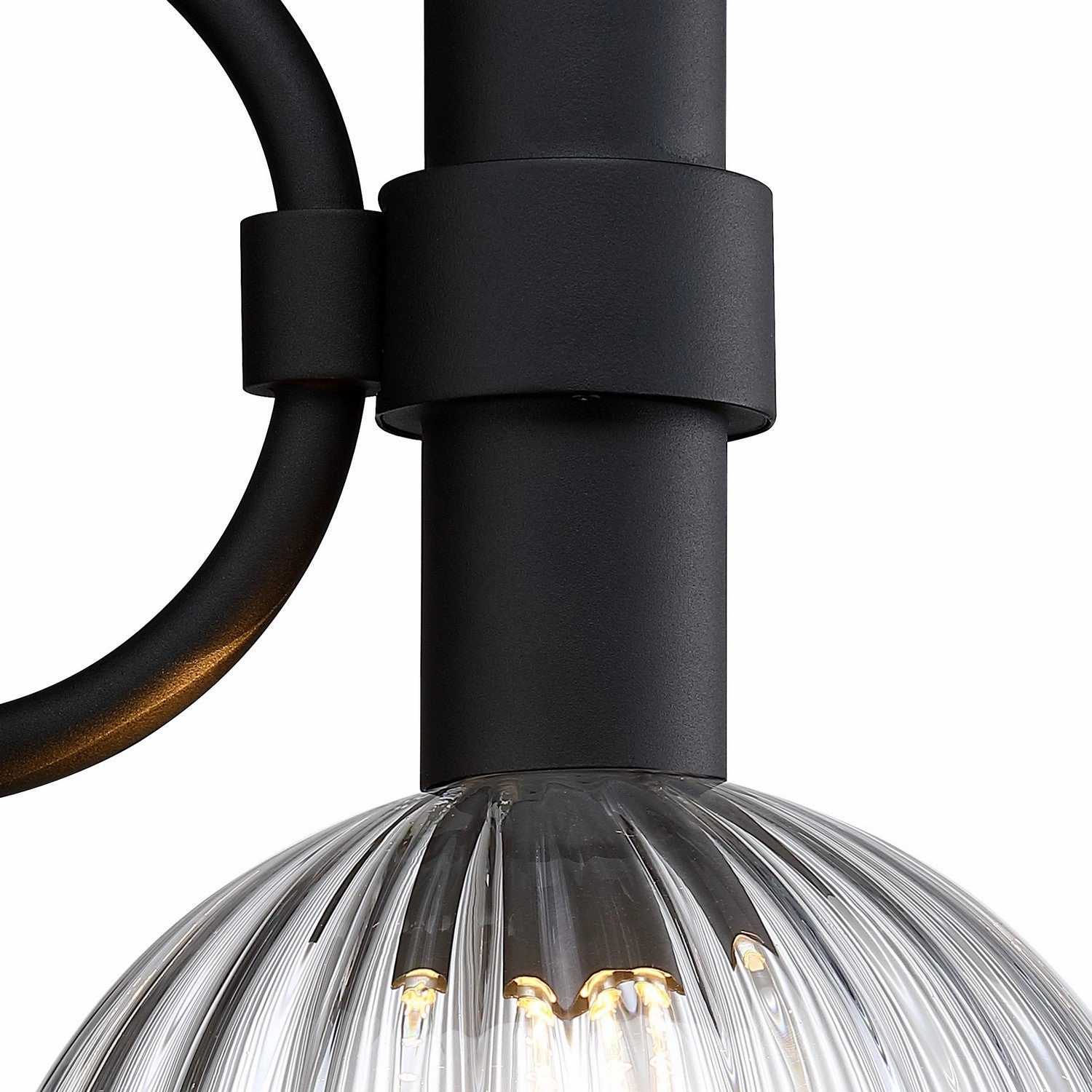 Fernwood One Light Outdoor Wall Sconce Matte Black