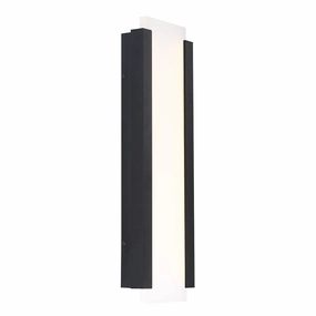 Fiction LED Wall Light BlackOutdoor wall sconces with motion sensor