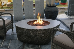 Fiery Vesuvius Fire Table - Natural Gasoutdoor patio furniture set