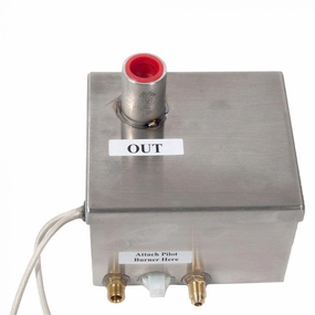 Fire By Design Parts Hot Surface Ignition Control Box, 512K BTU Standard Capacity, Single Pilot HCBXFireproof mat for under fire pit