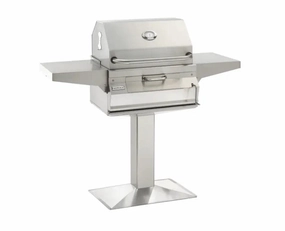 Fire Magic Aurora 24" Patio Post Mount Portable Gas Grill A430s compact BBQ grill for small spaces